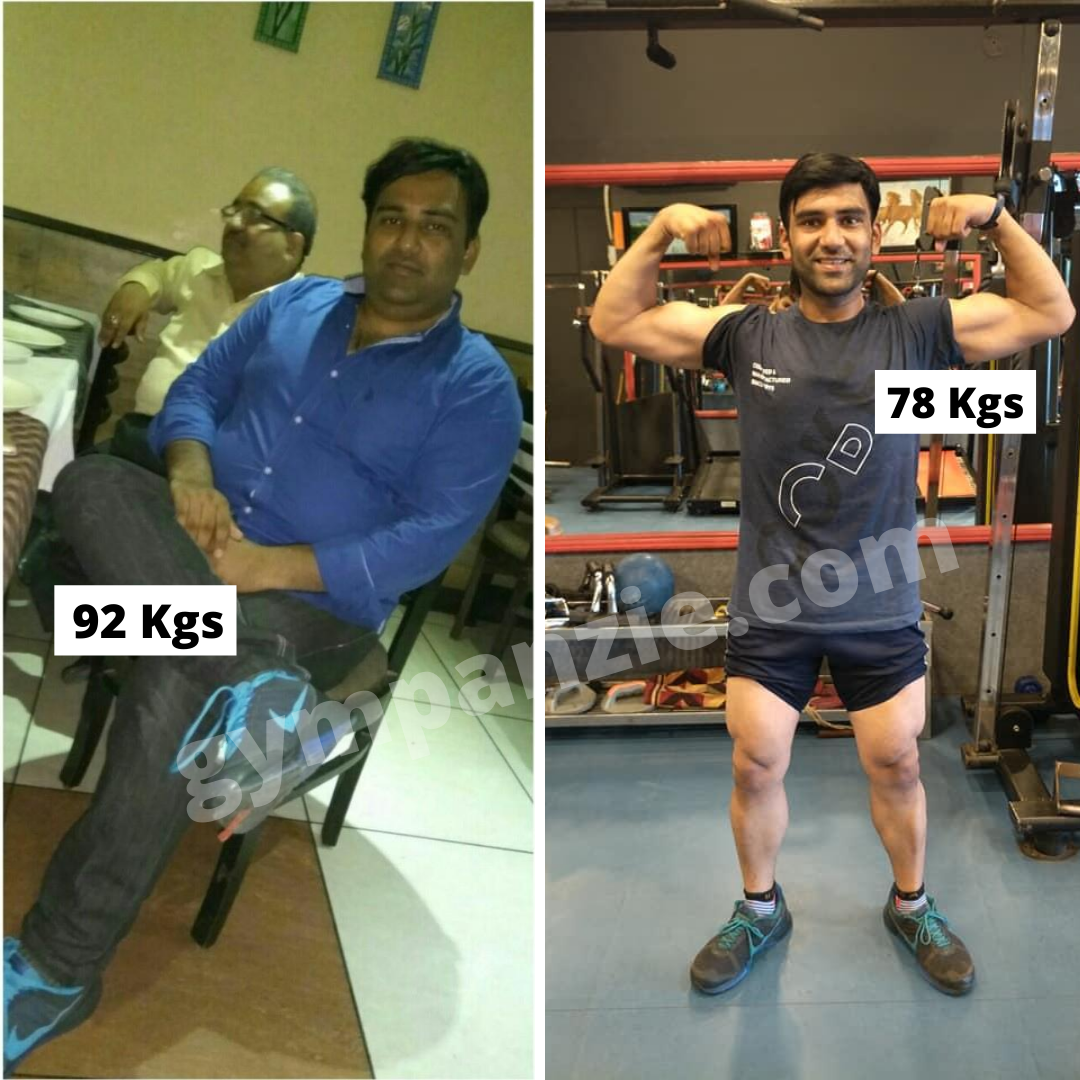 12 Weeks Lean Body Program Ankit Transformation Gympanzie