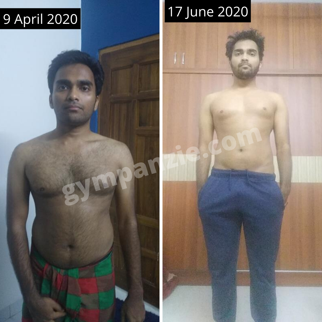 Deepak 12 Weeks Transformation